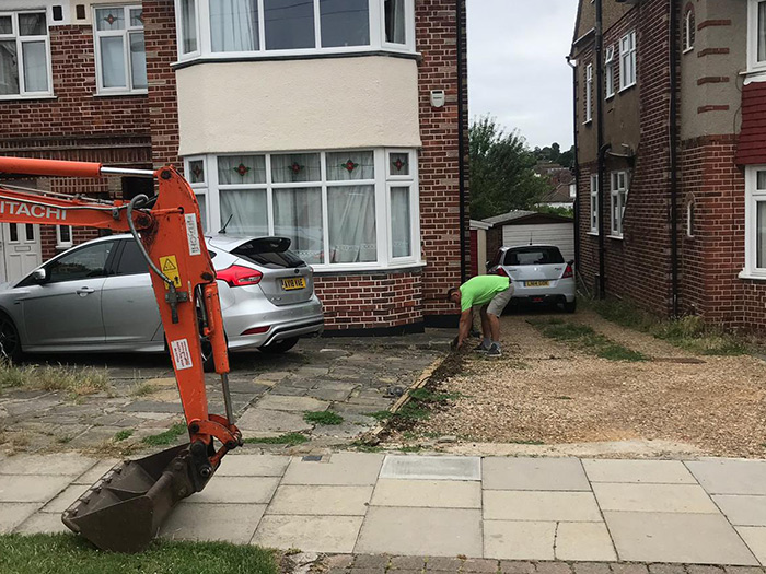 block paving Abridge